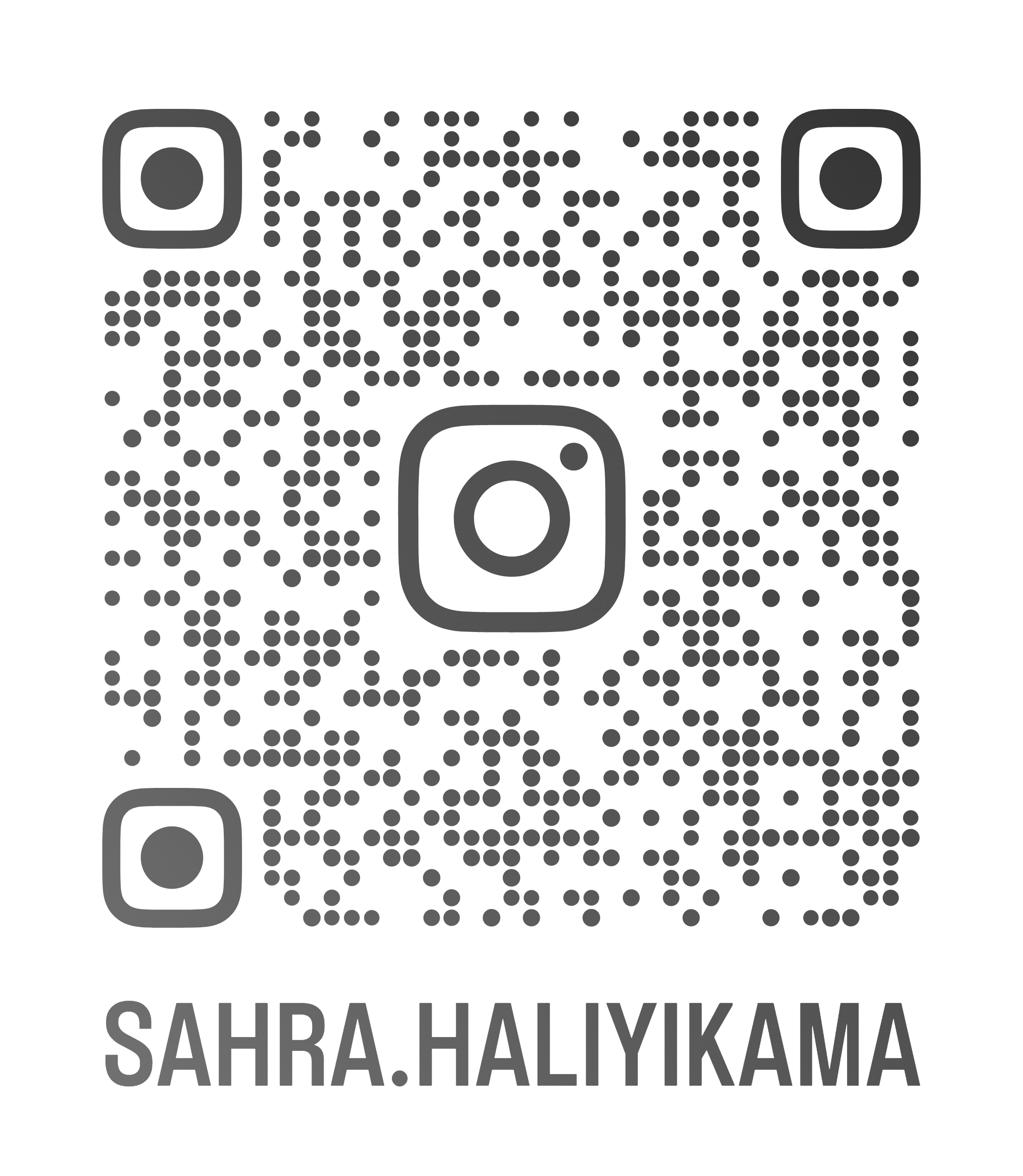 Sahra Halı Yıkama Instagram QR Kodu
